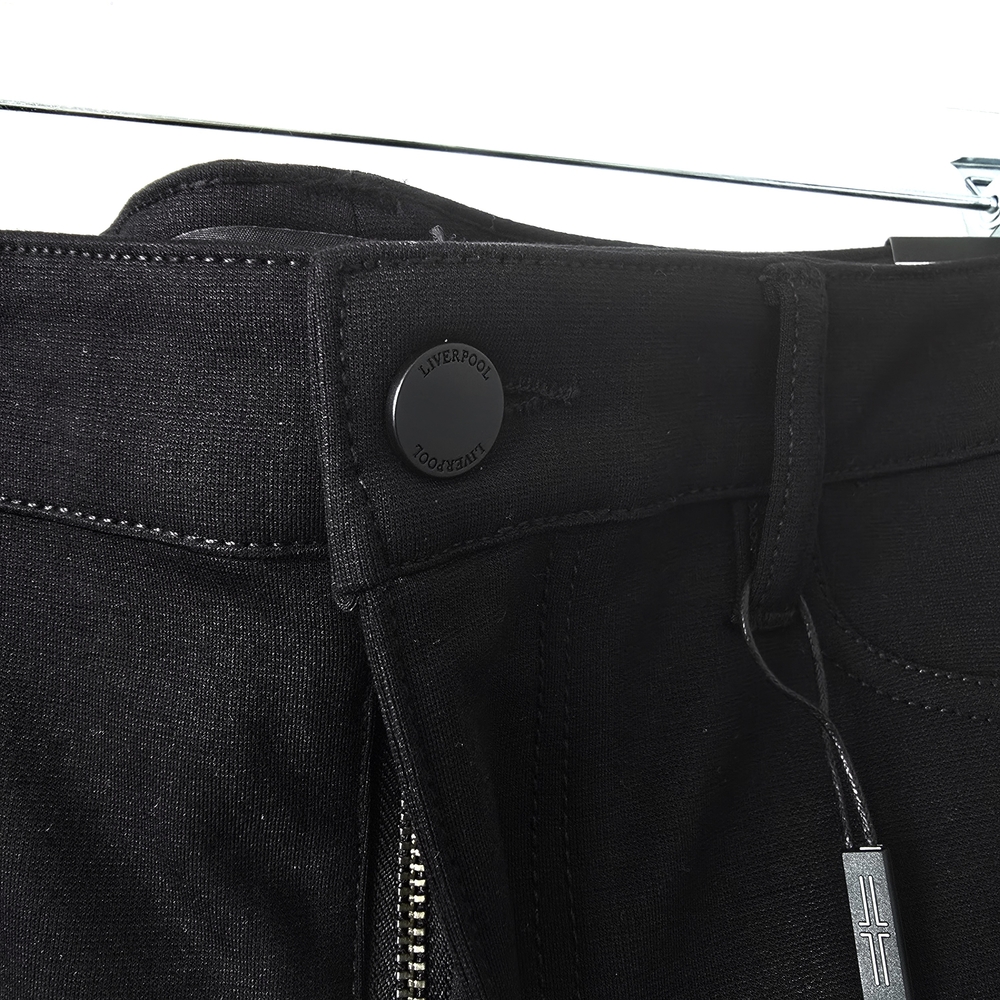 Liverpool Los Angeles Ponte Skinny Ankle Pants 8 Black NWT - Picture 6 of 9
